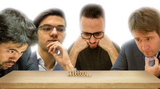 Thumbnail for Overqualified People Play Chess For Ants | Hikaru, Giri, Rozman & Radjabov w/ Chaturaji variant | GMHikaru