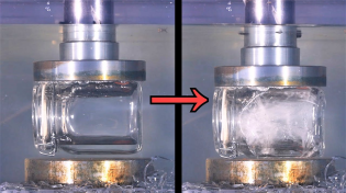 Thumbnail for What Happens if You Crush a Vacuum Chamber Under Water with Hydraulic Press? | Hydraulic Press Channel