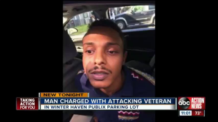 Thumbnail for  A "man" assaulted a 90 year old WW2 Veteran in Parking Lot