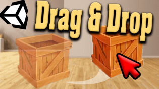 Thumbnail for Super Easy DRAG and DROP Unity Tutorial | BMo