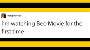 Thumbnail for I'm watching Bee Movie for the first time | Jeaney Collects