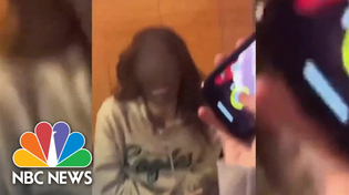 Thumbnail for Teens racist behavior caught in troubling video, Philadelphia schools now under fire | NBC News