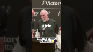 Thumbnail for Gregg Popovich on his new role as Spurs President of Basketball Operations (via @spurs/TT) | NBA on ESPN