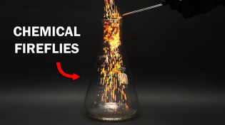 Thumbnail for Making chemical fireflies | NileRed Shorts