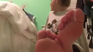 Thumbnail for girl feet