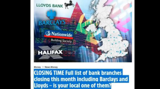 Thumbnail for Many banks (and ATM's) closing this month - 57 locations in November (UK) [9.11]