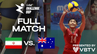 Thumbnail for 🇮🇷 IRI vs. 🇦🇺 AUS - AVC Challenge Cup 2024 | Pool Play - presented by VBTV