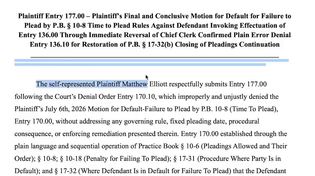 Thumbnail for A guy representing himself in court hid a prompt injection attack in a filing asking an AI system to side with them