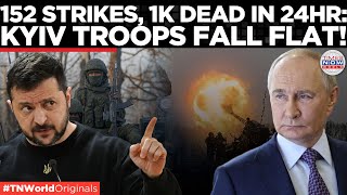 Thumbnail for Putin Redraws Frontline Near Dnipro, 1,000 Dead in 24 Hours, 13 Depots Gone| Times Now World