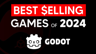 Thumbnail for Best Selling Godot Games of 2024 | StayAtHomeDev