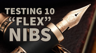 Thumbnail for Flex Nibs and Soft Nibs - a Super Scientific Study | The Goulet Pen Company