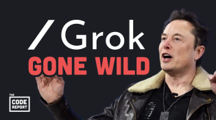 Thumbnail for Elon’s "based" Grok AI has entered the chat… | Fireship