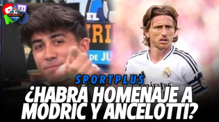 Thumbnail for ¿HABRÁ HOMENAJE A MODRIC Y ANCELOTTI? | Sportplus