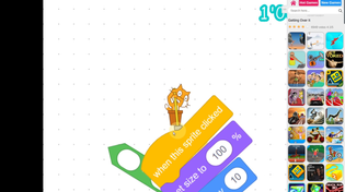 Thumbnail for Attempt #1 on Scratch Get Over It