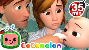 Thumbnail for Sick Song + More Nursery Rhymes & Kids Songs - CoComelon