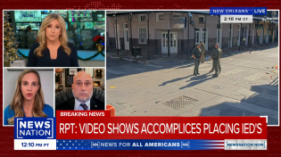 Thumbnail for NewsNation Report: Three Men, Woman Seen On CCTV Placing IEDs in French Quarter Bins Prior To NOLA Vehicle Attack