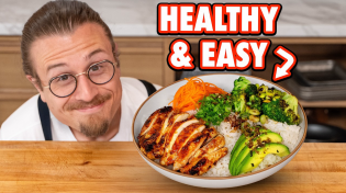 Thumbnail for The Easiest Healthy Chicken Bowl At Home | Joshua Weissman Recipes 