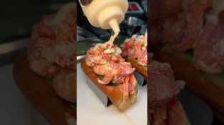 Thumbnail for CALIFORNIA LOBSTER ROLLS from Red Hook Lobster in Brooklyn, NYC! 🦞🤤 Summer is coming! #DEVOURPOWER | Devour Power TV