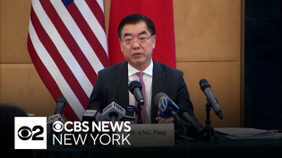 Thumbnail for China's consul general in New York leaves U.S. following scandal | CBS New York