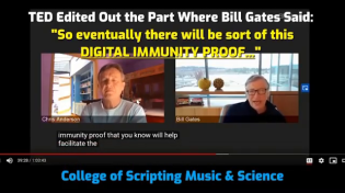 Thumbnail for Gates and his minions insist the billionaire never said we’d need digital vaccine passports. But in a June 2020 TED Talk, Gates said exactly that. Someone edited out the statement, but here's the original.