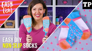 Thumbnail for How to make DIY non-slip socks, tights, mitts + gloves | Easy(ish) S01E02 | Today's Parent