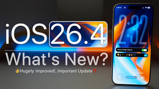 Thumbnail for iOS 26.4 is Out! - What's New? | zollotech