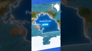 Thumbnail for Pacific Ocean Is Much Bigger Than You Think 🌊 The Deepest Place on Earth ⬇️ Mariana Trench | GeoGlobeTales