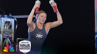 Thumbnail for A Broken Back Can’t Stop This High Schooler | American Ninja Warrior | NBC