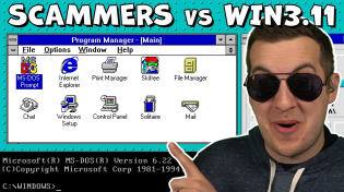 Thumbnail for Will Scammers Notice I'm Using Windows 3.11? | Kitboga