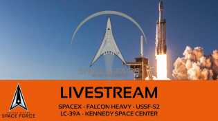 Thumbnail for SpaceX - Falcon Heavy - USSF-52 - LC-39A - Kennedy Space Center - Space Affairs Livestream