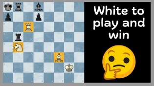 Thumbnail for A Tricky Win For White | Chess Vibes