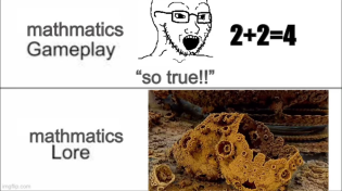 Thumbnail for Math gameplay vs math lore meme | braxaculee