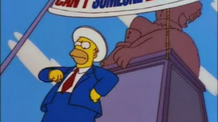 Thumbnail for Homer Simpson doing the Trump