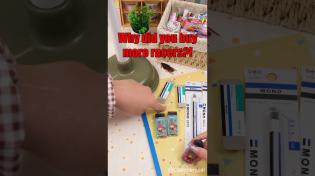 Thumbnail for Mom asked me why I bought so many erasers!#shorts | Stationery Pal