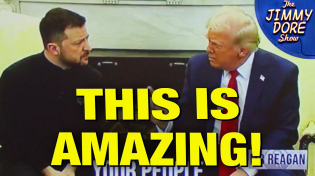 Thumbnail for HILARIOUS Deep Fake Video Of Trump-Zelensky Meeting! | The Jimmy Dore Show