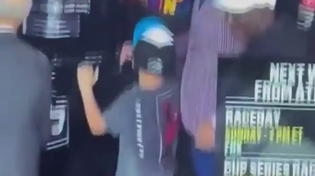 Thumbnail for WTF: Michael Jordan inappropriately touching a young boy after the Daytona 500