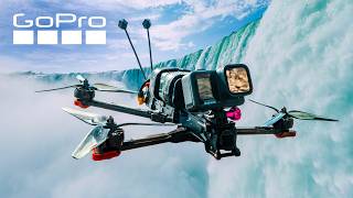 Thumbnail for Flying a Drone into Niagara Falls | GoPro