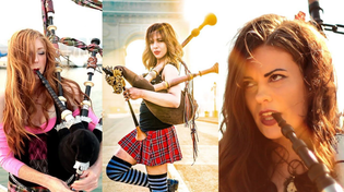 Thumbnail for Shipping Up To Boston/Enter Sandman - Bagpipe Cover (The Snake Charmer x Goddesses of Bagpipe) | TheSnakeCharmer