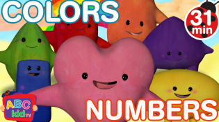 Thumbnail for Color Song and Numbers Song | CoComelon Nursery Rhymes & Kids Songs | Cocomelon - Nursery Rhymes