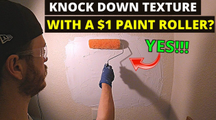 Thumbnail for Easy DIY Knockdown Texture with a Paint Roller -Jonny DIY | Jonny DIY