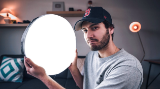 Thumbnail for $40 DIY CAKE PAN LIGHT... Better than a $1000 video light?!? | Daniel Schiffer