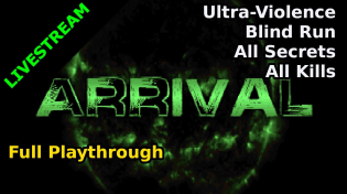 Thumbnail for Doom II: Arrival - Full Playthrough (Blind Ultra-Violence Run) | decino