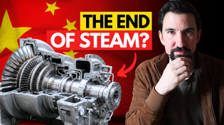 Thumbnail for It's Happening - China Launches World's First Supercritical CO2 Turbine | Dr Ben Miles