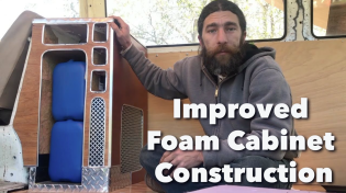 Thumbnail for Foam Cabinet Prototype - Improvements on Building Foam Cabinets for Camper Van | NØMAD