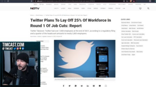 Thumbnail for Elon LEAKS Internal Twitter Comms Showing Potential FRAUD, Will FIRE 25% Of Staff & STRIP Blue Checkmarks - Tim Pool