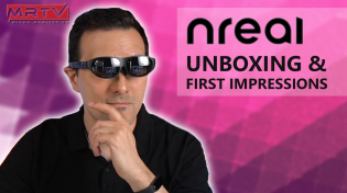 Thumbnail for AR FOR CONSUMERS HAS ARRIVED! - Nreal Light Consumer Edition Unboxing & First Impressions! | MRTV - MIXED REALITY TV