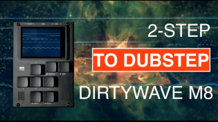Thumbnail for from 2-step to DUBSTEP in one song?? // Dirtywave M8 | 1[wild]rogue