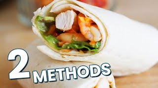 Thumbnail for How to Wrap a Tortilla Wrap #shorts | Warren Nash