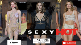 Thumbnail for 4K SUPER SEXY Etam See Through Lingerie by LINGERIE FASHION HUB #下着 #란제리 #美女 #seethrough #parati #内衣 | Lingerie Fashion Hub