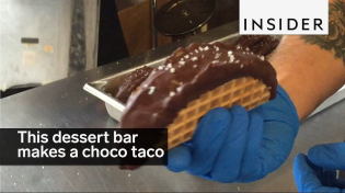 Thumbnail for This Portland dessert bar makes a mean choco taco | Insider